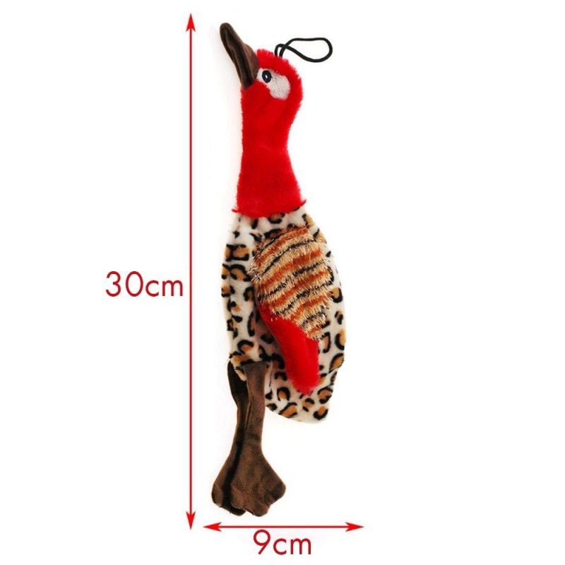 30*9cm Interesting Squeak Plush Pet