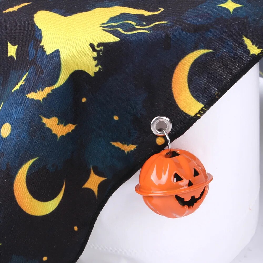 Halloween Bell Collar Triangular Bandage
