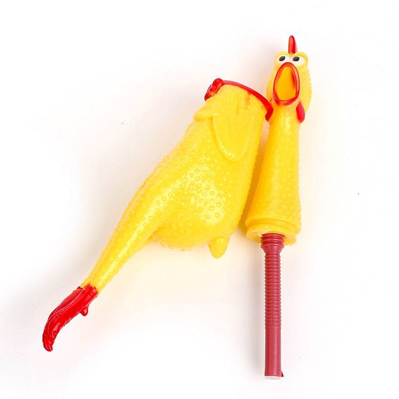 Screaming Chicken Squeeze Sound Toy