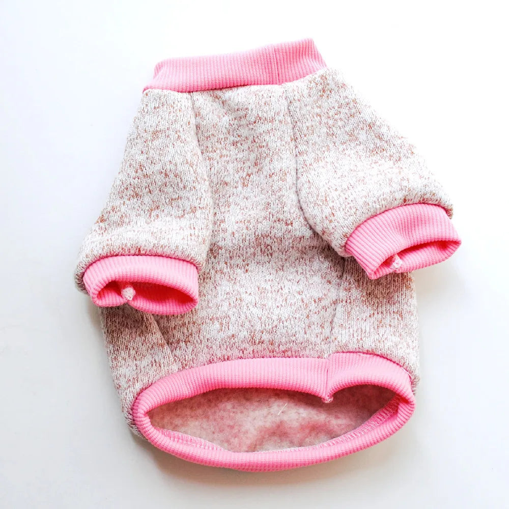 New Warm Dog Clothes Puppy Cartoon Hoodie