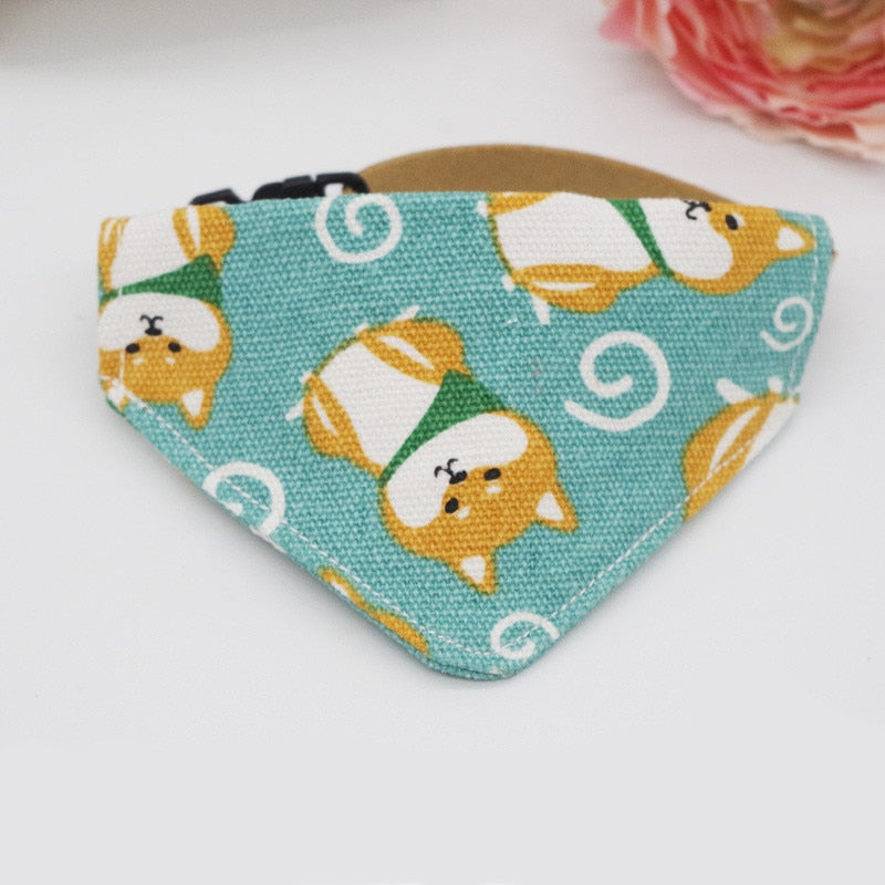 Necklace Scarf for Cat Bibs