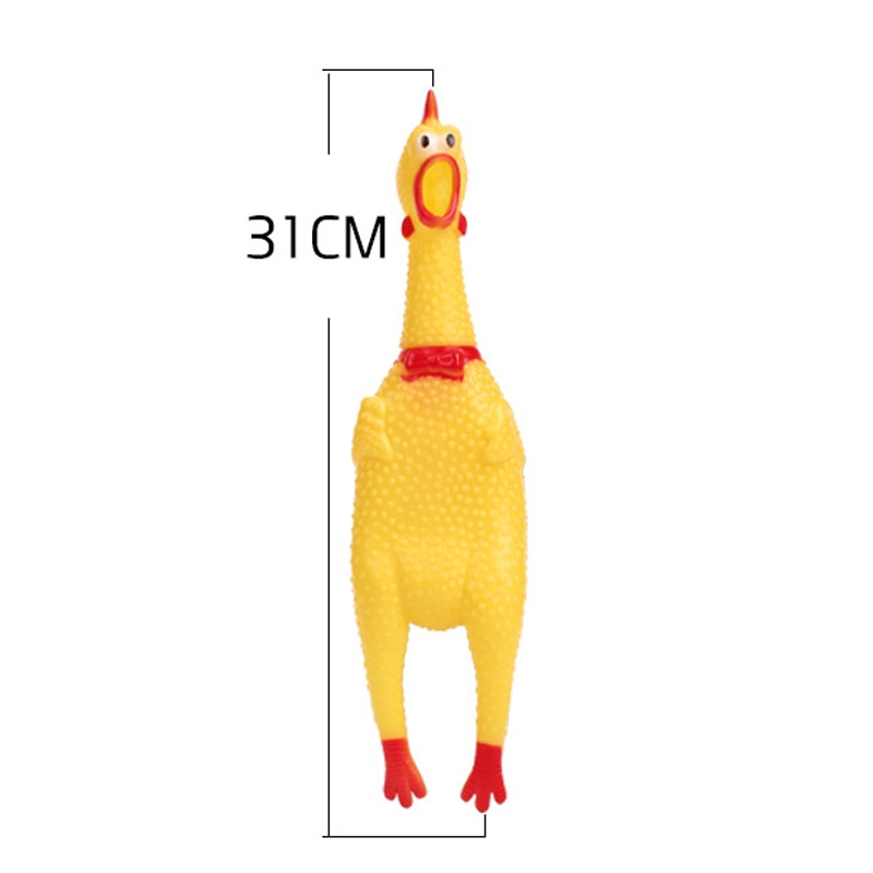 Screaming Chicken Squeeze Sound Toy
