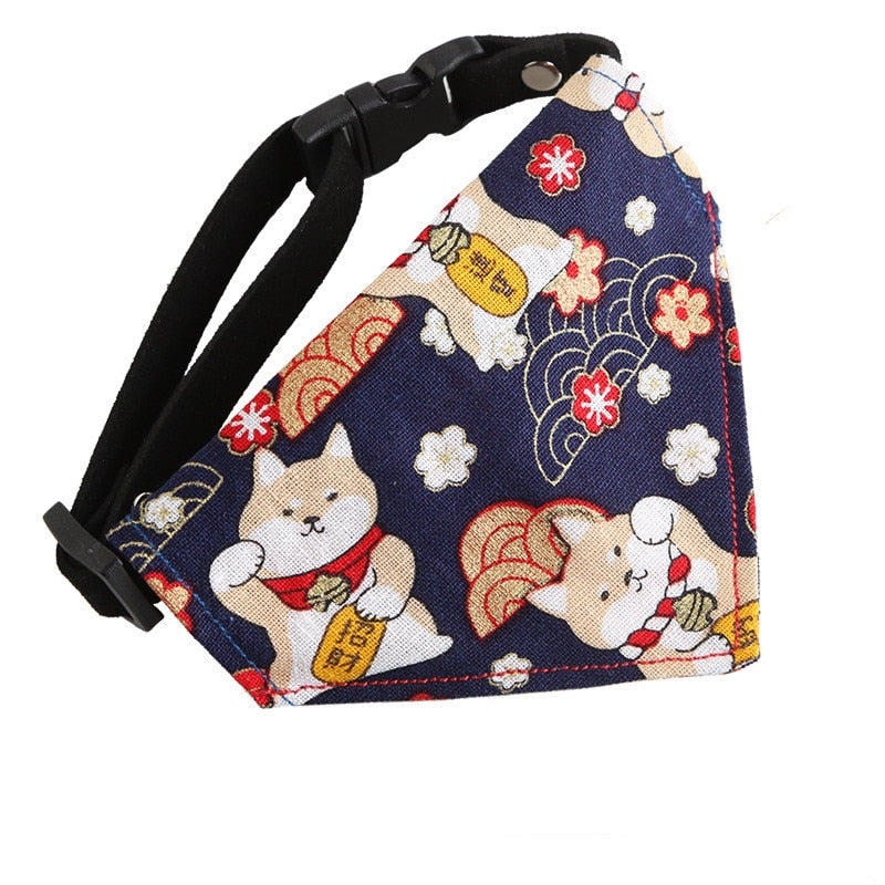 Necklace Scarf for Cat Bibs