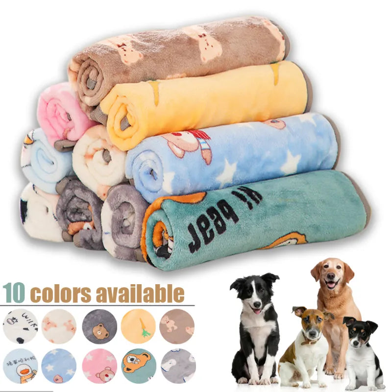 New Soft Pet Blanket Spring Warm