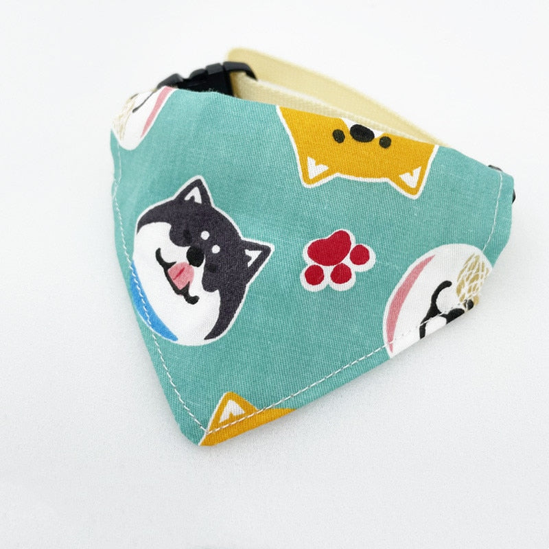 Necklace Scarf for Cat Bibs