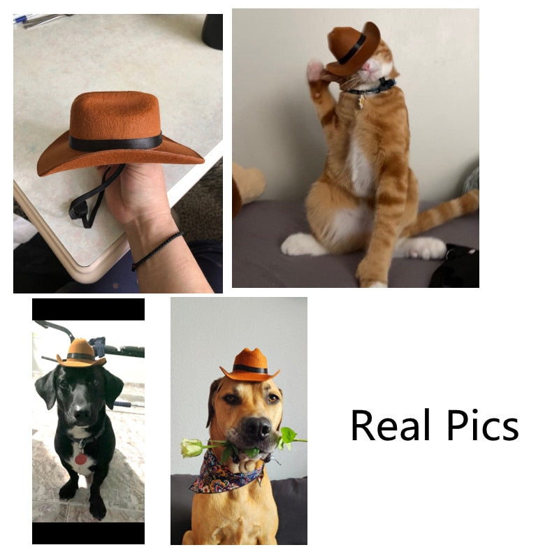 Western Cowboy Hat & Sunglasses