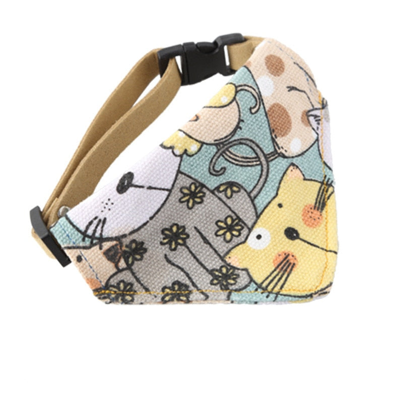 Necklace Scarf for Cat Bibs