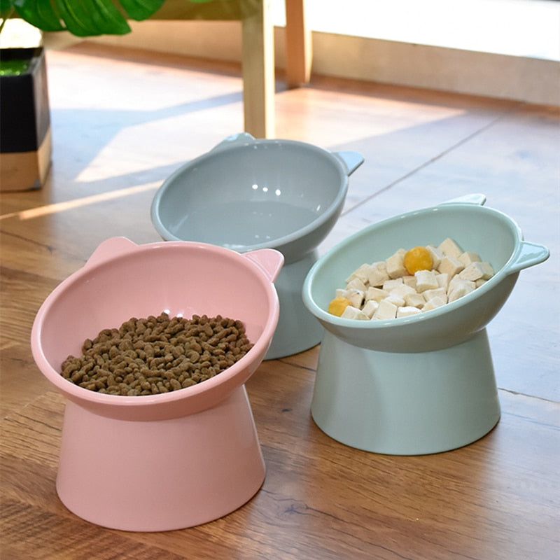 45°Neck Protector Pets Food Water Bowls