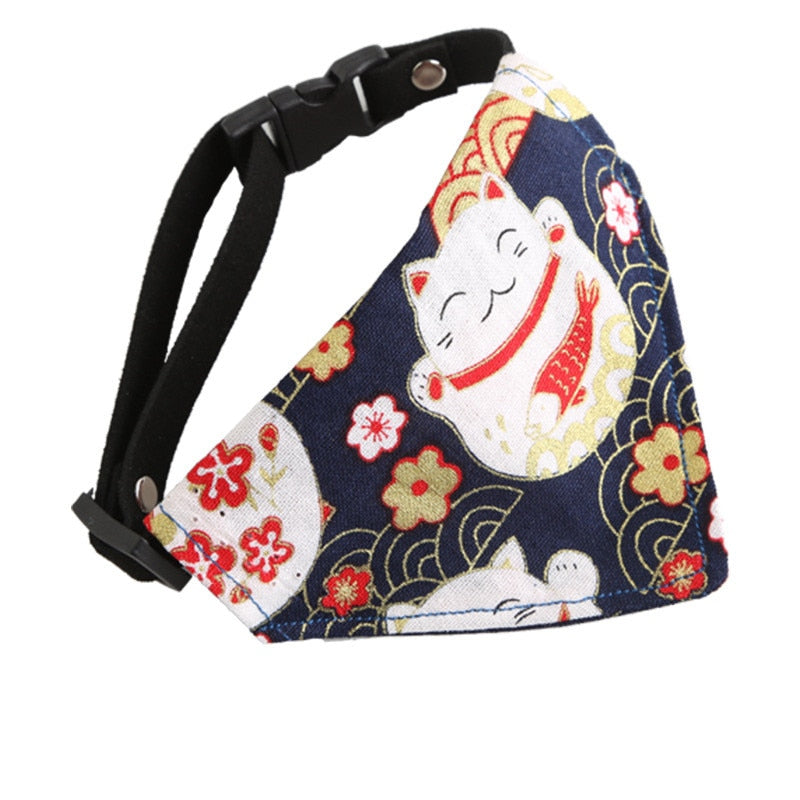 Necklace Scarf for Cat Bibs