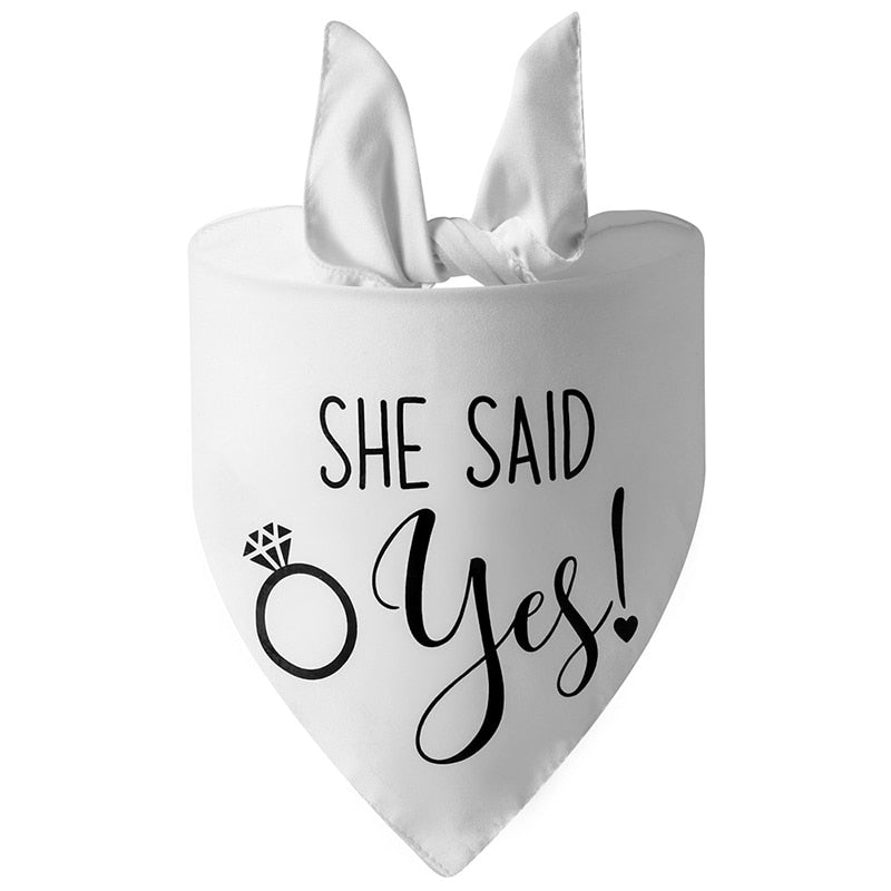 Wedding Bandana My Humans