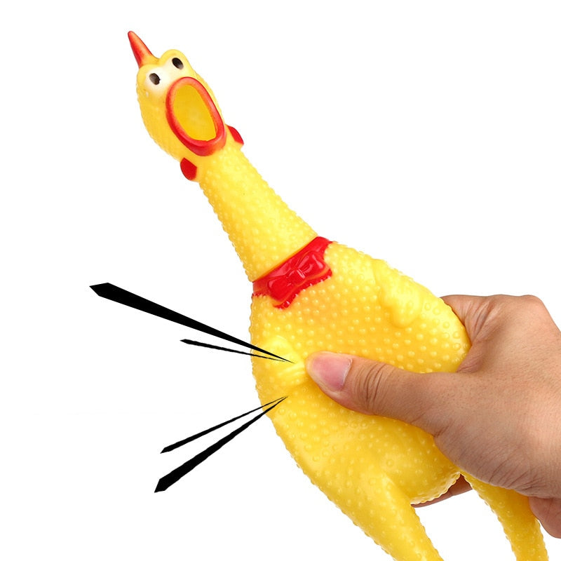 Screaming Chicken Squeeze Sound Toy