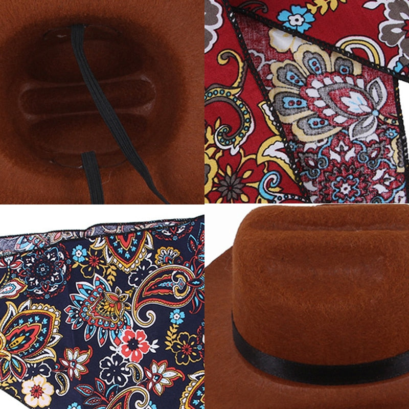 Western Cowboy Hat & Sunglasses