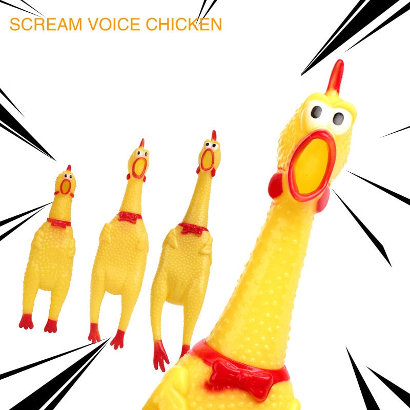 Screaming Chicken Squeeze Sound Toy