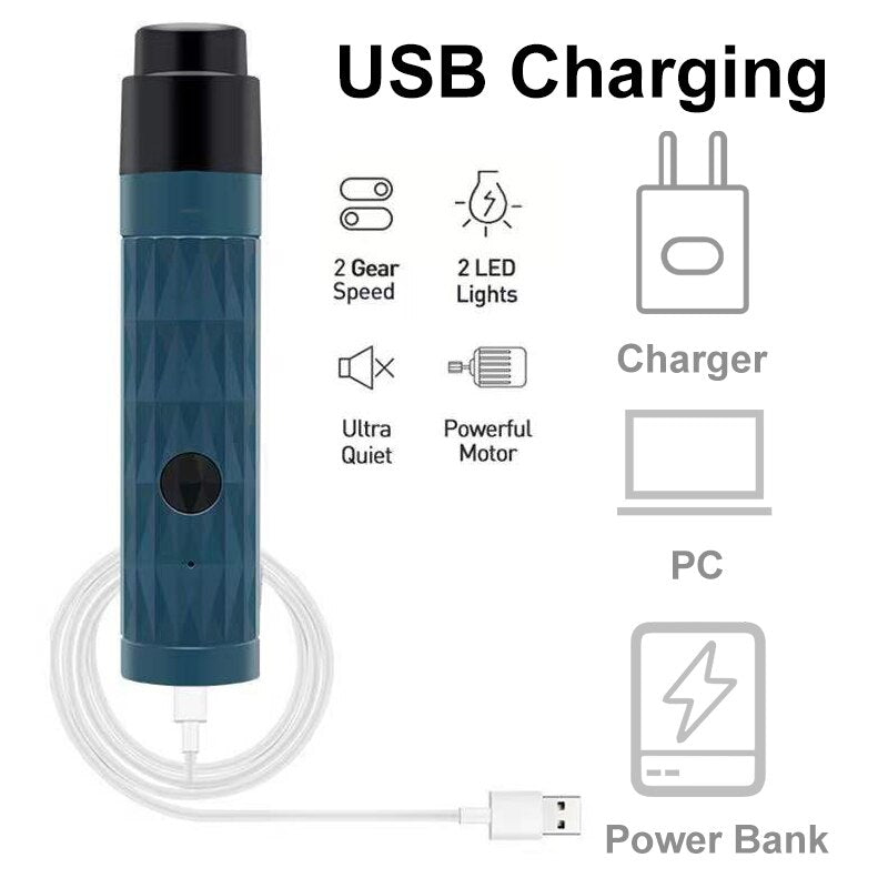 Pet Electric Nail Clipper With Led Light