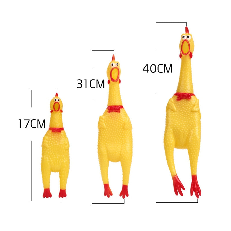 Screaming Chicken Squeeze Sound Toy