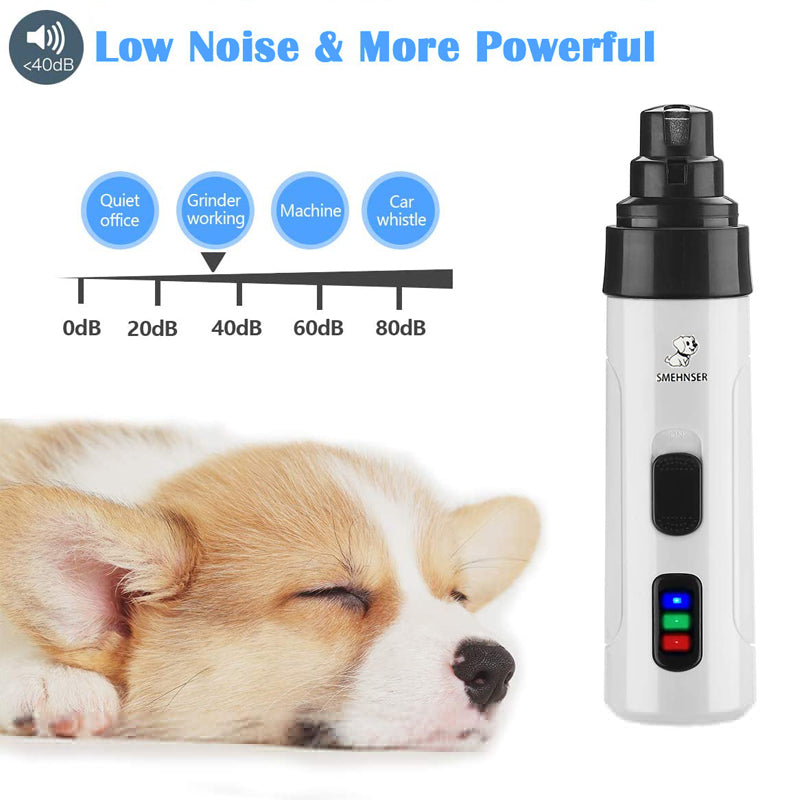 Rechargeable Dog Nail Grinders USB Charging