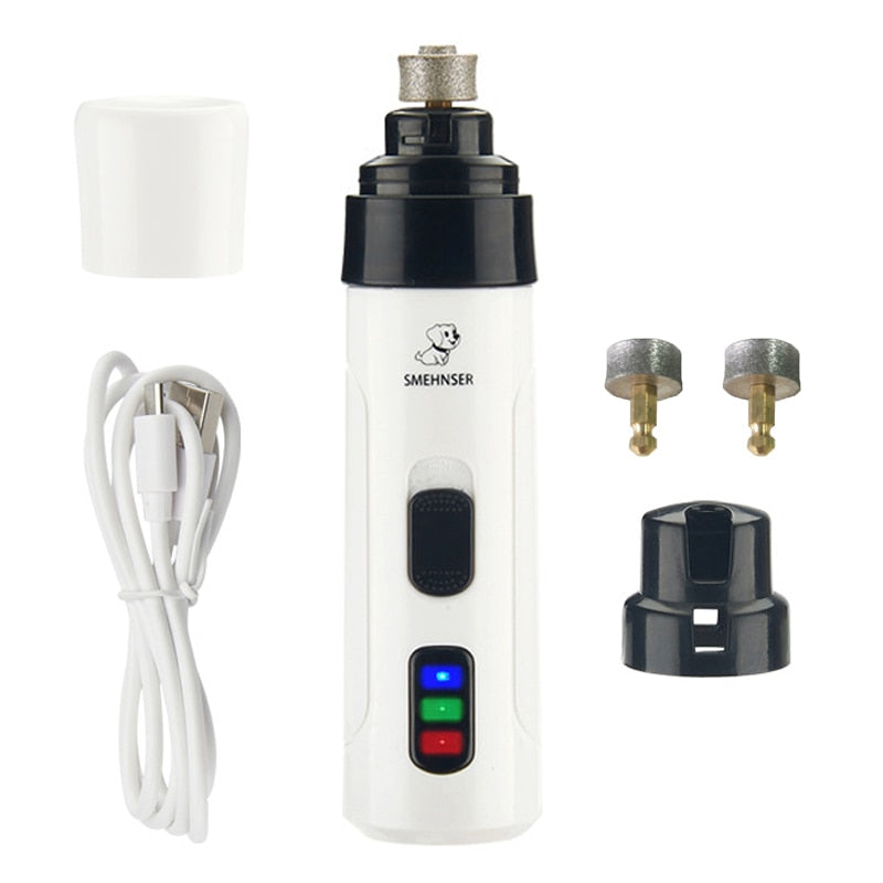 Rechargeable Dog Nail Grinders USB Charging
