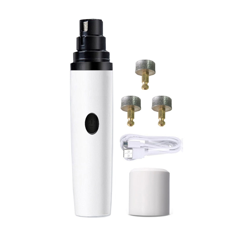 Rechargeable Dog Nail Grinders USB Charging