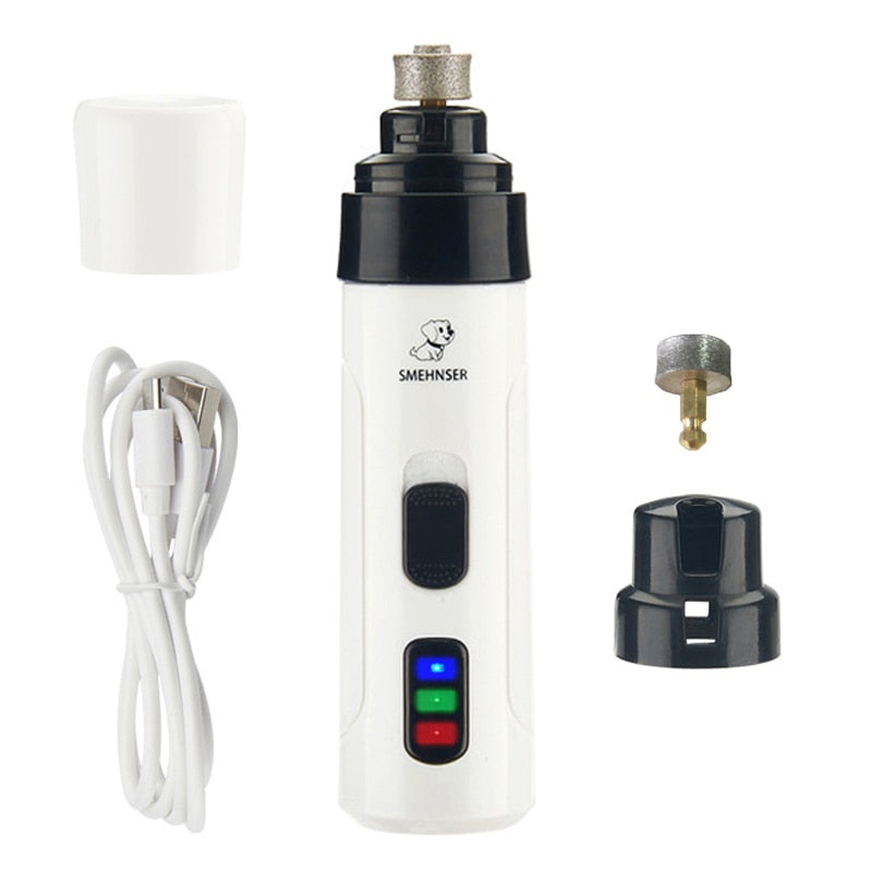 Rechargeable Dog Nail Grinders USB Charging