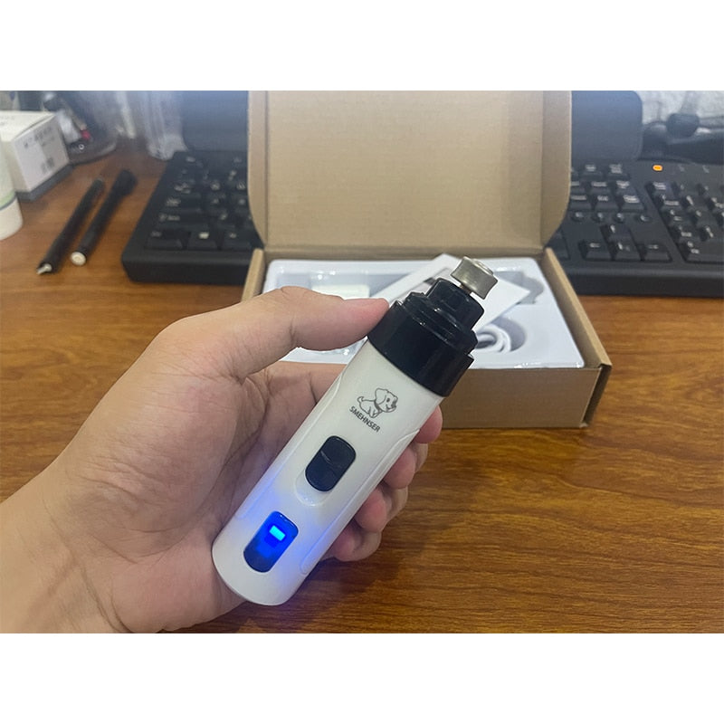 Rechargeable Dog Nail Grinders USB Charging