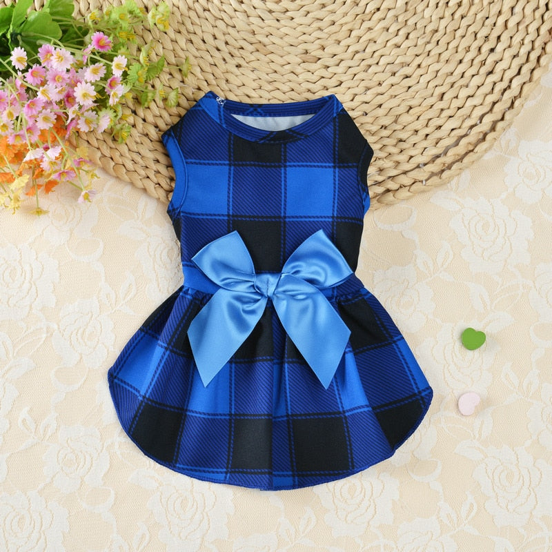 Christmas Printed Pet Dog Dress