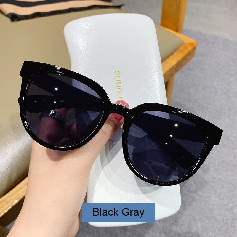 Black Retro Sun Glasses Ladies
