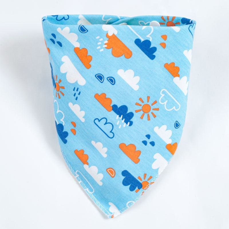 Cotton Dinosaur Flowers Pattern