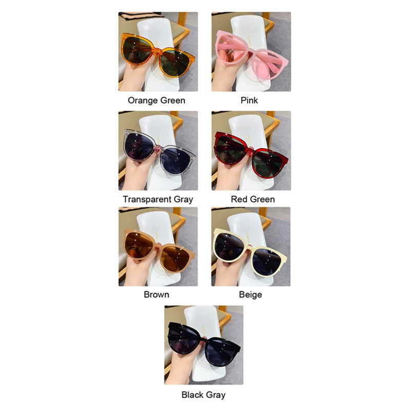 Black Retro Sun Glasses Ladies