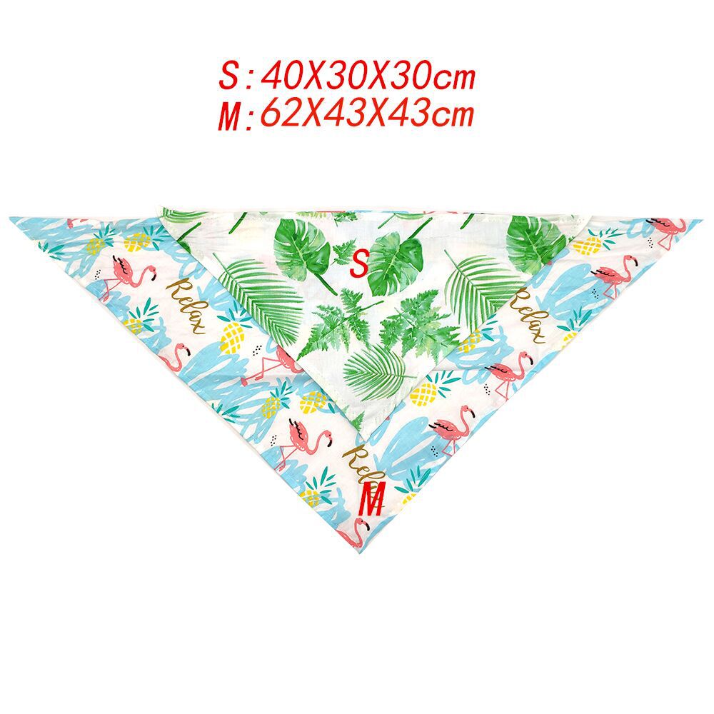 Flamingo Print Pet Bandana