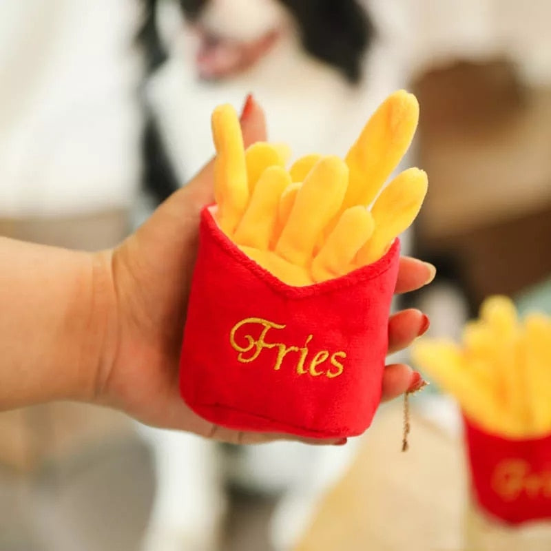 Funny Dog Toys Creative Hambuger Pet Toy