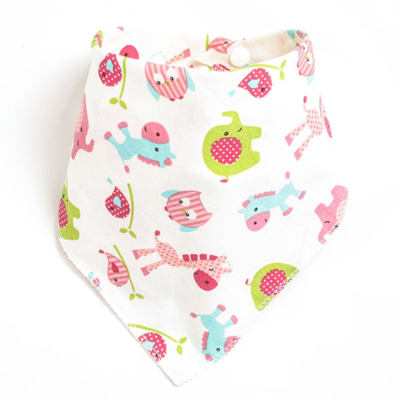 Cotton Dinosaur Flowers Pattern