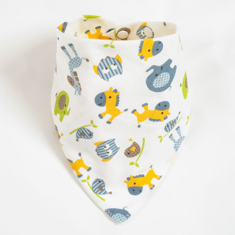 Cotton Dinosaur Flowers Pattern