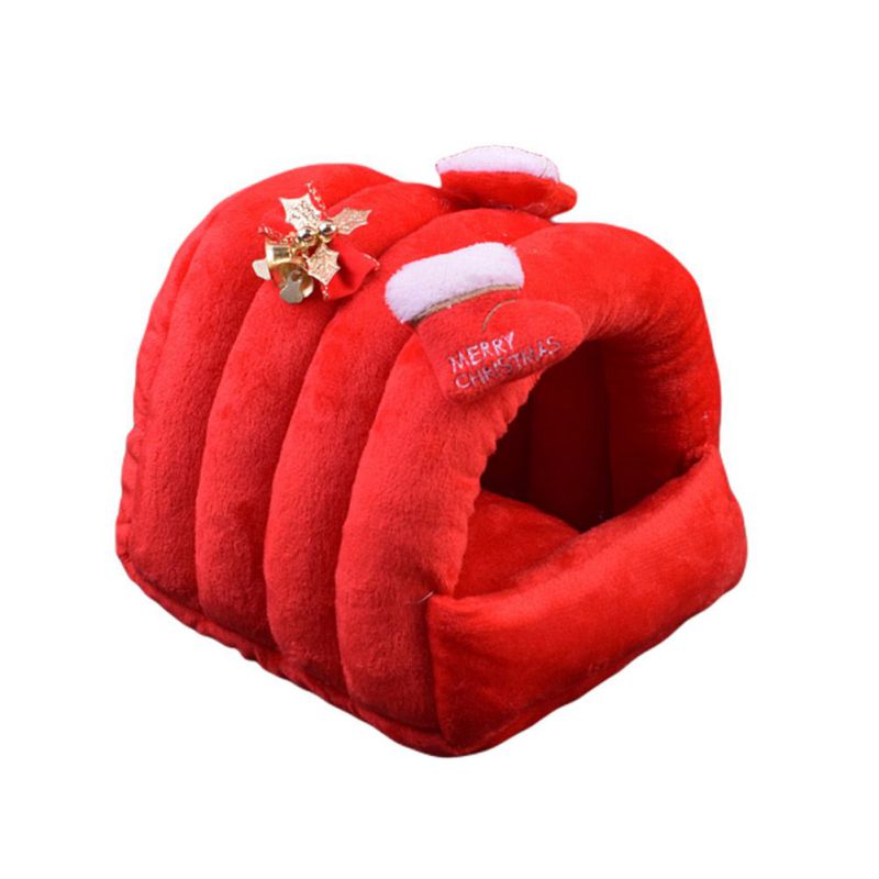 Christmas Party Style Guinea Pig House Bed Cage