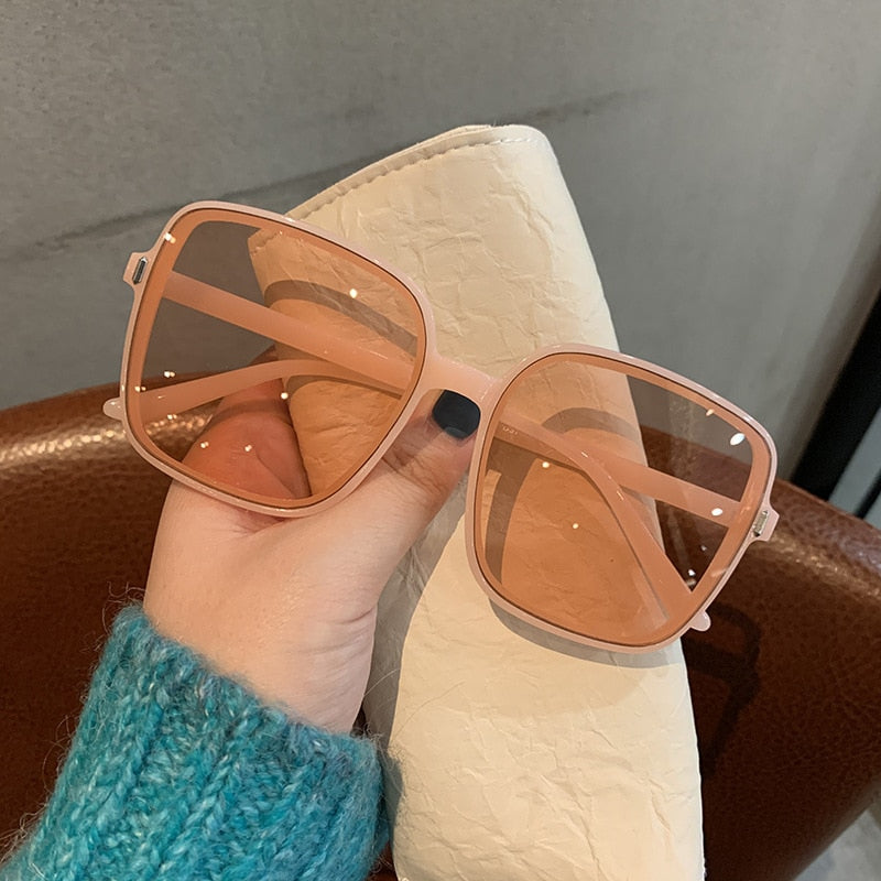 Rice Nail Square Sunglasses Round Face