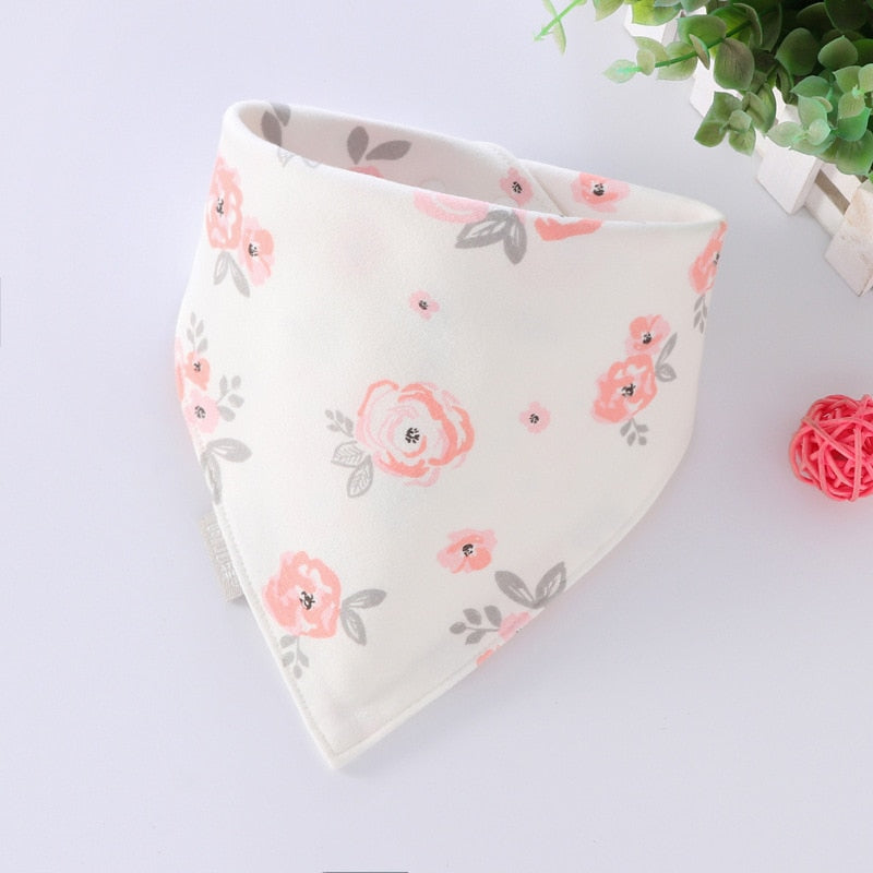 Strawberry Flowers Pattern Dog Scarf