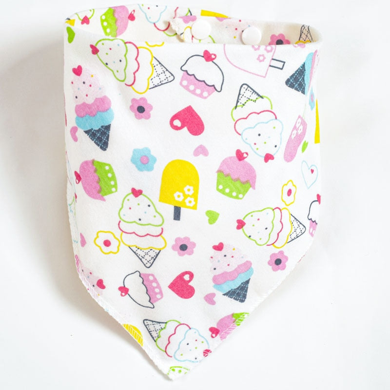 Cotton Dinosaur Flowers Pattern