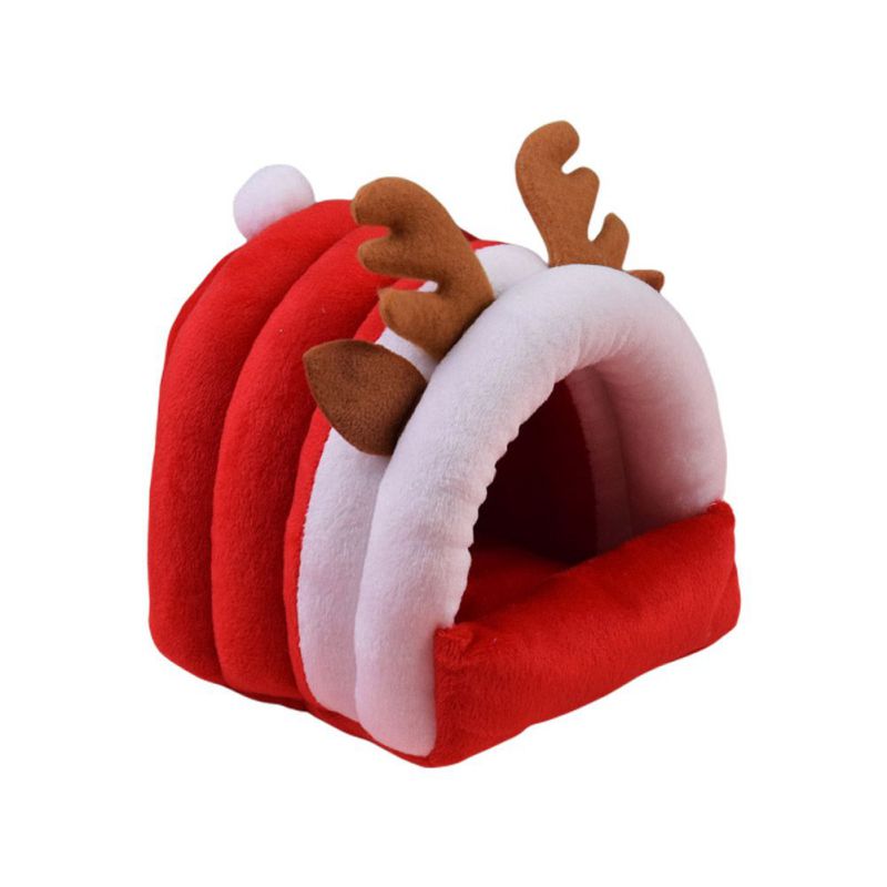 Christmas Party Style Guinea Pig House Bed Cage