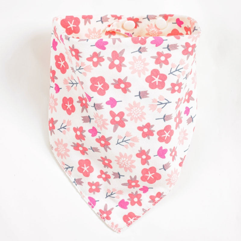 Cotton Dinosaur Flowers Pattern