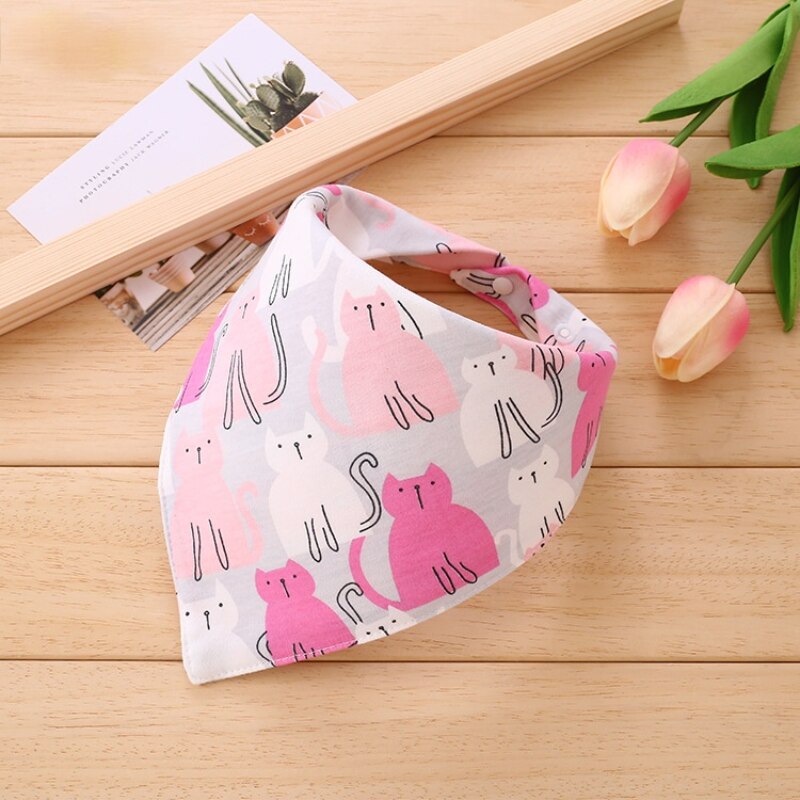 Button Cat Puppy Scarf Accessories