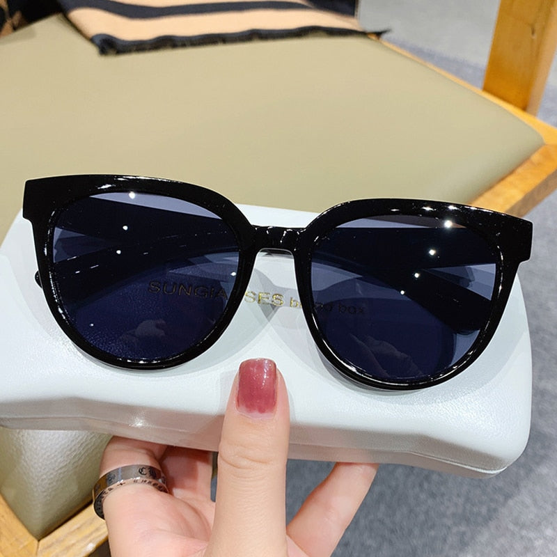 Black Retro Sun Glasses Ladies