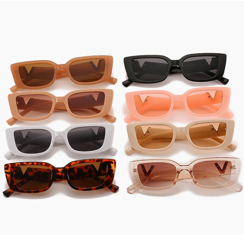 Designer Cat Eye Small Frame Sun Glasses