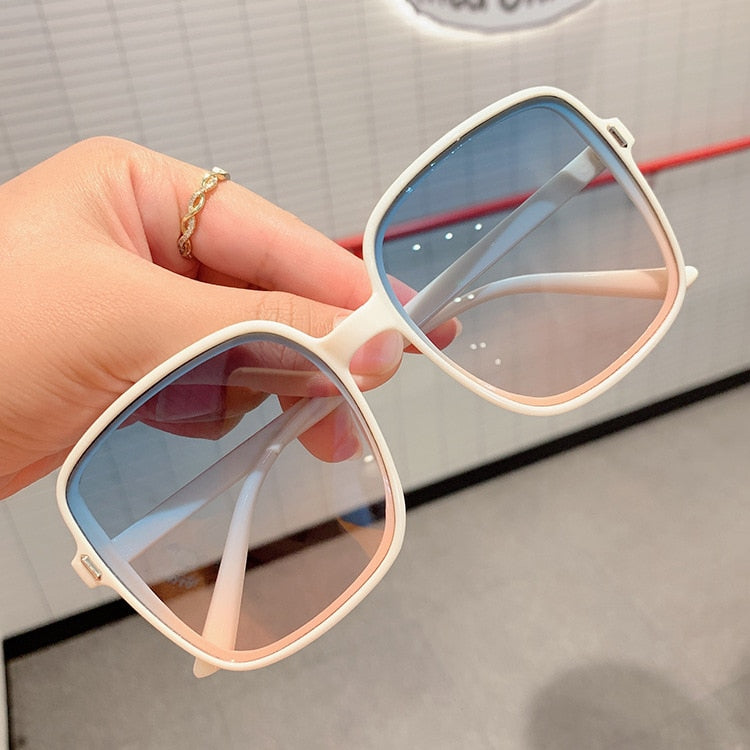 Rice Nail Square Sunglasses Round Face