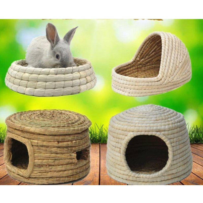 Rabbit Nest Warm Grass Nest Guinea Pig Nest