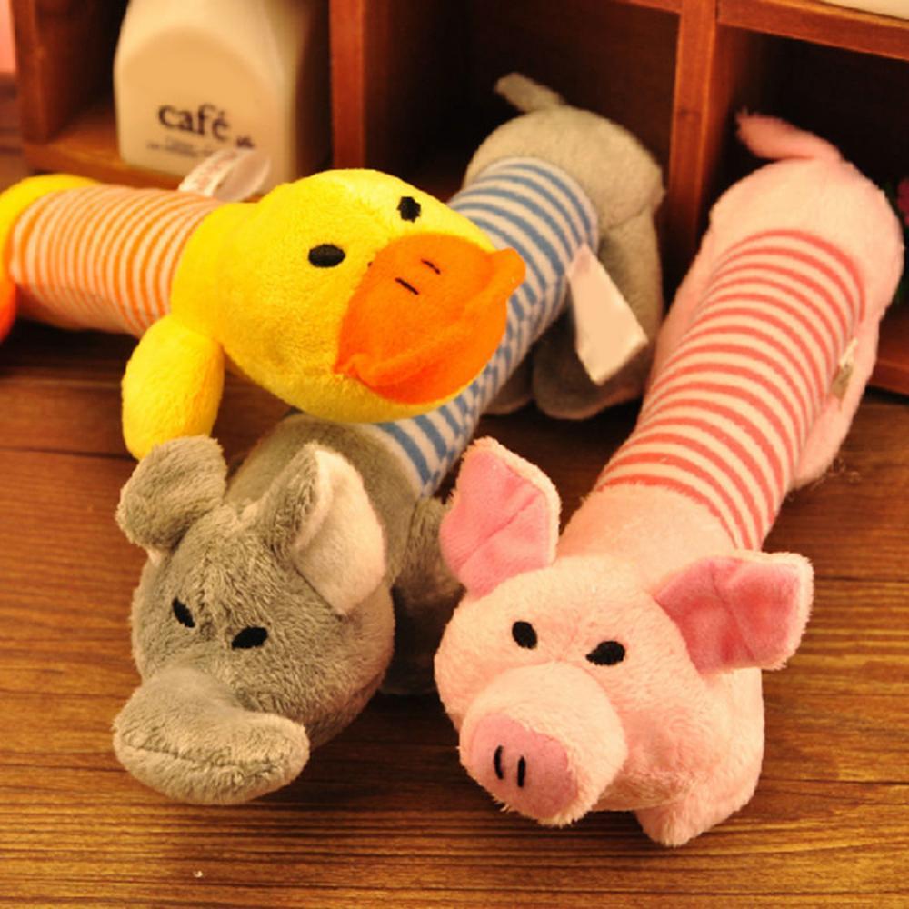 Elephant Pig Duck Squeaky Toy