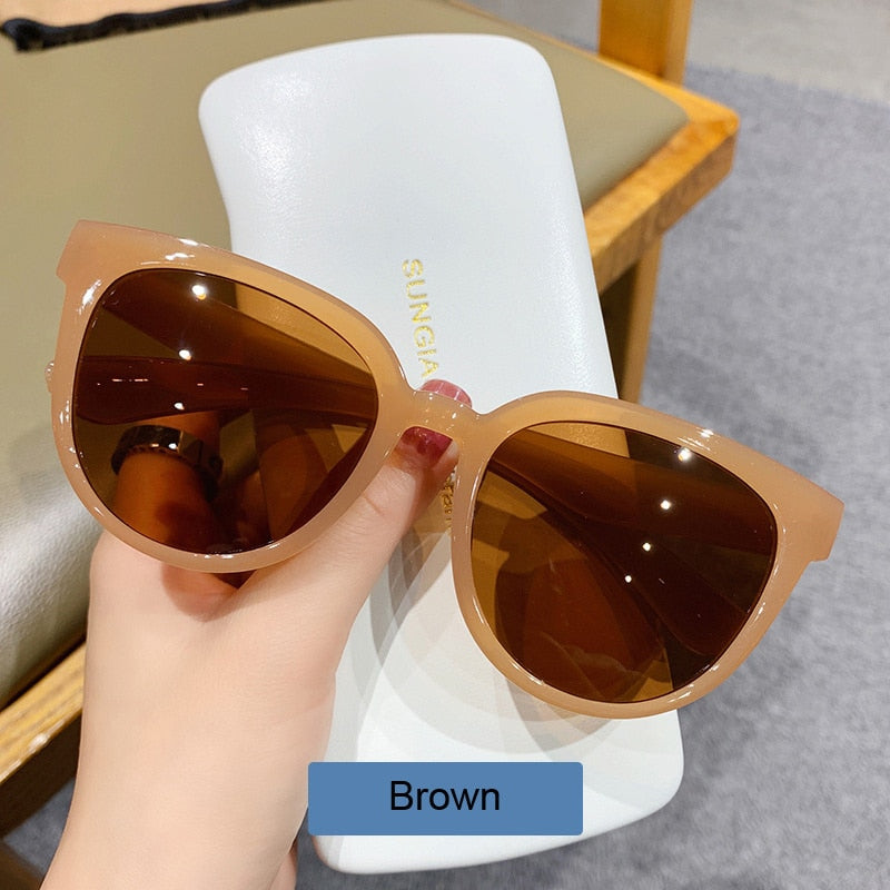 Black Retro Sun Glasses Ladies