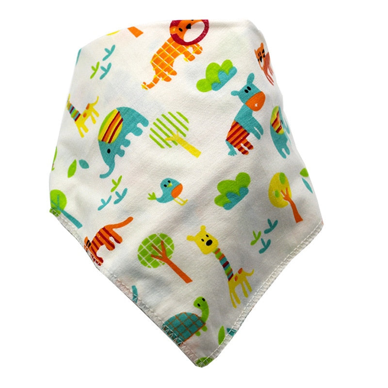 Cotton Dinosaur Flowers Pattern