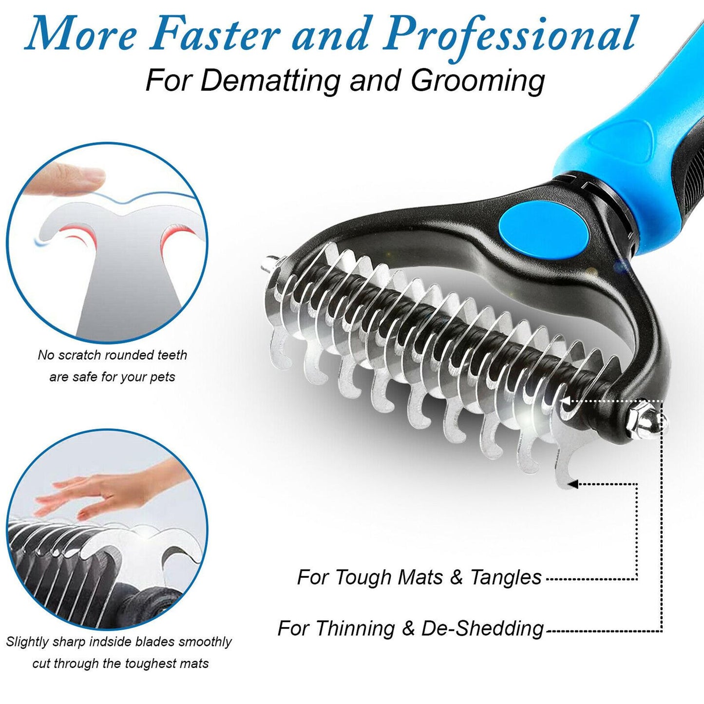 Fur Knot Cutter Grooming Shedding Tools