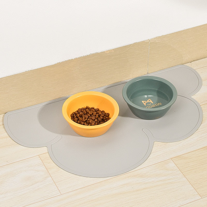 Pet Silicone Food Mat Portable Waterproof