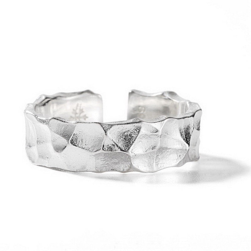 Minimalist Irregular Twined Finger Rings