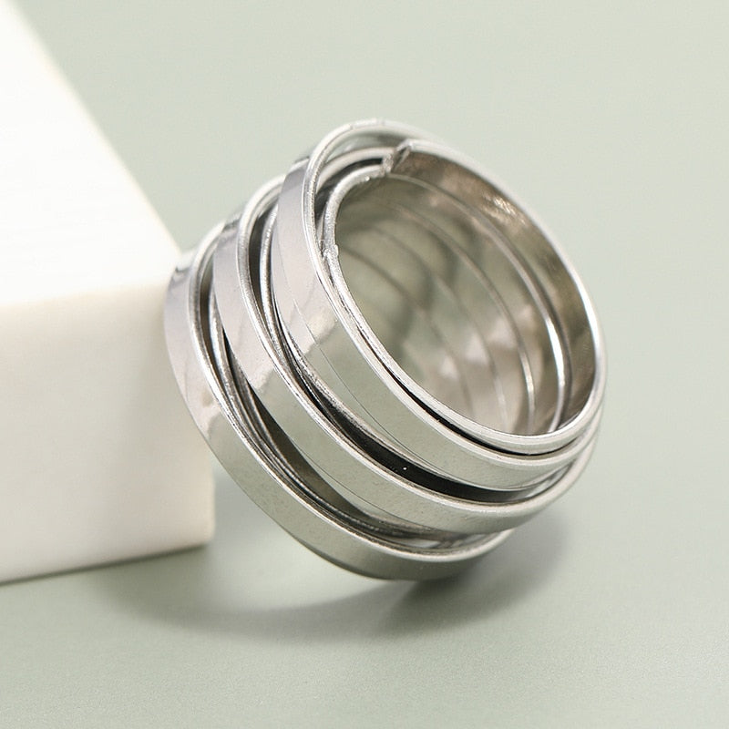 Multi layer Wide Ring